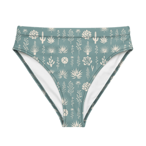 Texas Eclipse Outfitters XS Saguaro Sunset: Hawaiian Nights in the Desert High-Waisted Bikini Bottom