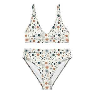 Texas Eclipse Outfitters XS Solar Flare: Sunburst Radiance High-Waisted Bikini