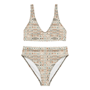 Texas Eclipse Outfitters Zuni Spirit: Patterned High-Waisted Bikini