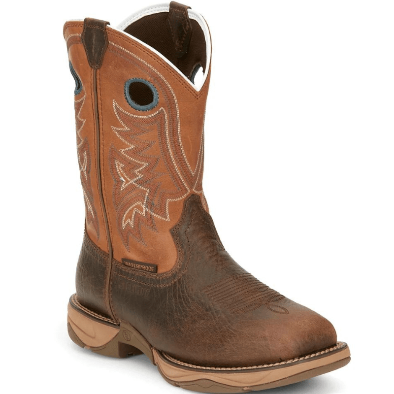 Tony Lama Men's Americana Creedance Brown Square Toe Cowboy Boots 7973 -  Russell's Western Wear, Inc.