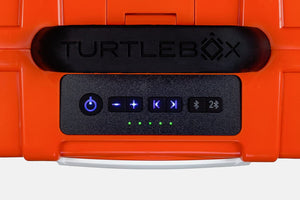 TURTLE BOX Accessories - Speaker Turtle Box Gen2 Orange & White Bluetooth Speaker