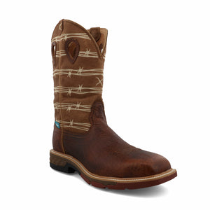 Twisted X Boots 12" Western Work Boot-MXBAW05