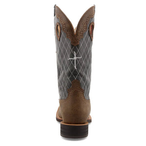 TWISTED X BOOTS Boots Twisted X Men's Bomber & Blue Ruff Stock Western Boot MRS0027