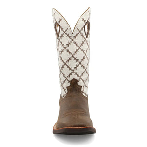 TWISTED X BOOTS Boots Twisted X Men's Bomber & White Ruff Stock Western Boot MRS0056