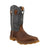 TWISTED X BOOTS Boots Twisted X Men's Brown & Dark Electric Blue Ultralite X Nano Toe Work Boot MULNW02