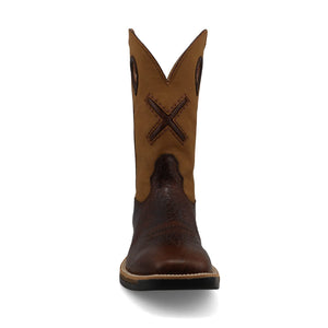 TWISTED X BOOTS Boots Twisted X Men's Dark Brown & Lion Tech X Western Boot MXW0013