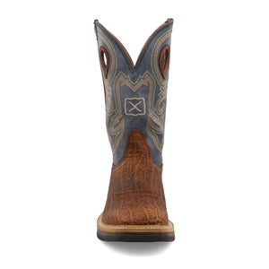 TWISTED X BOOTS Boots Twisted X Men's Distressed Saddle & Peacock Horseman Western Boot MHM0022