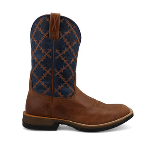 TWISTED X BOOTS Boots Twisted X Men's Tech X Brown/Blue Western Boot MXW0009