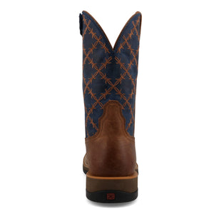 TWISTED X BOOTS Boots Twisted X Men's Tech X Brown/Blue Western Boot MXW0009