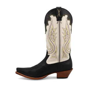 TWISTED X BOOTS Boots Twisted X Women's Antique Black & Bone Steppin' Out Western Boot WSO0028