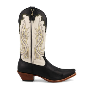 TWISTED X BOOTS Boots Twisted X Women's Antique Black & Bone Steppin' Out Western Boot WSO0028