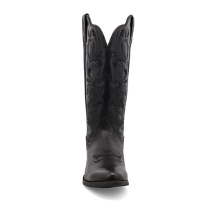 TWISTED X BOOTS Boots Twisted X Women's Black R Toe Western Boots WWT0038