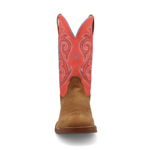 TWISTED X BOOTS Boots Twisted X Women's Tech X™ Distressed Saddle & Salmon Western Boot WXTR012