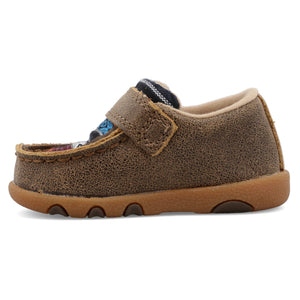 TWISTED X BOOTS Shoes Twisted X Infant Bomber & Multi Serape Driving Moc Shoe ICA0004