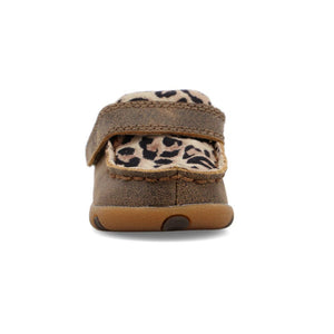 TWISTED X BOOTS Shoes Twisted X Infant Cheetah Print Chukka Driving Mocs ICA0007