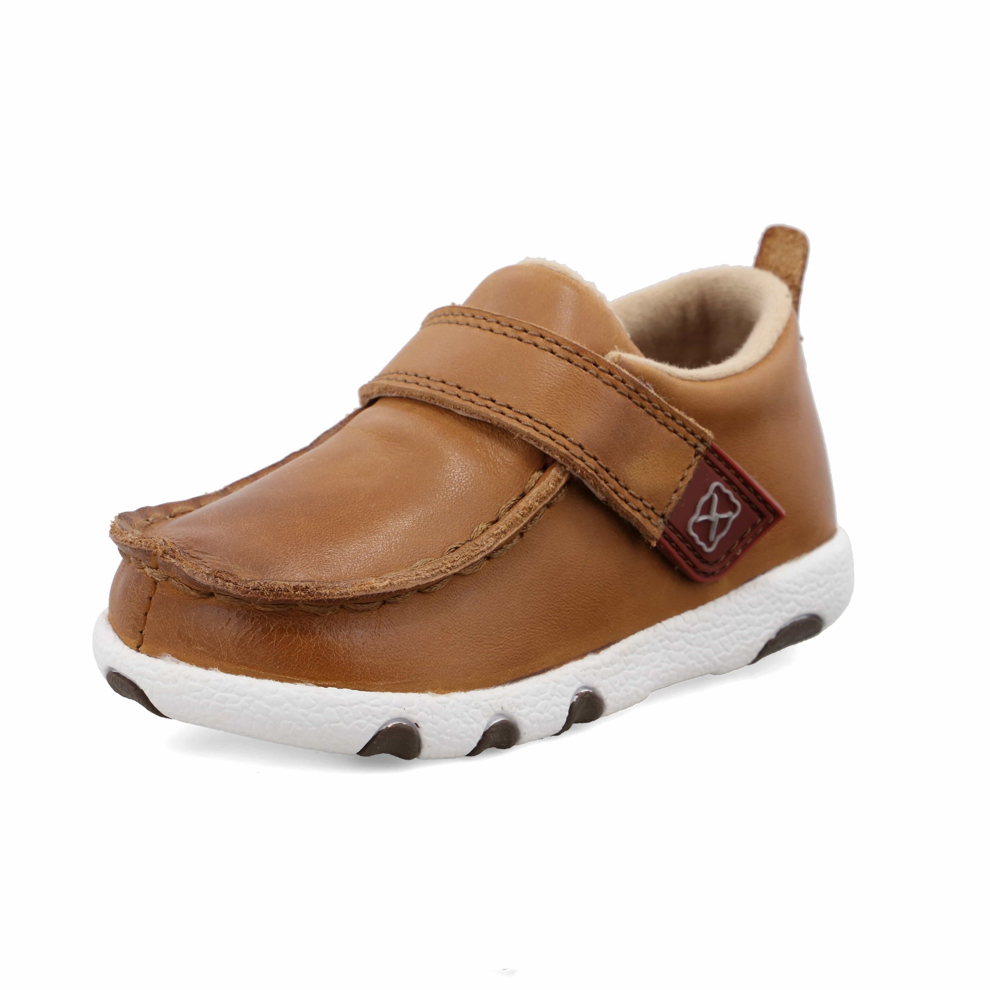 TWISTED X BOOTS Shoes Twisted X Infant Tan Driving Moc Shoe ICA0023