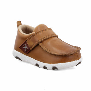 TWISTED X BOOTS Shoes Twisted X Infant Tan Driving Moc Shoe ICA0023