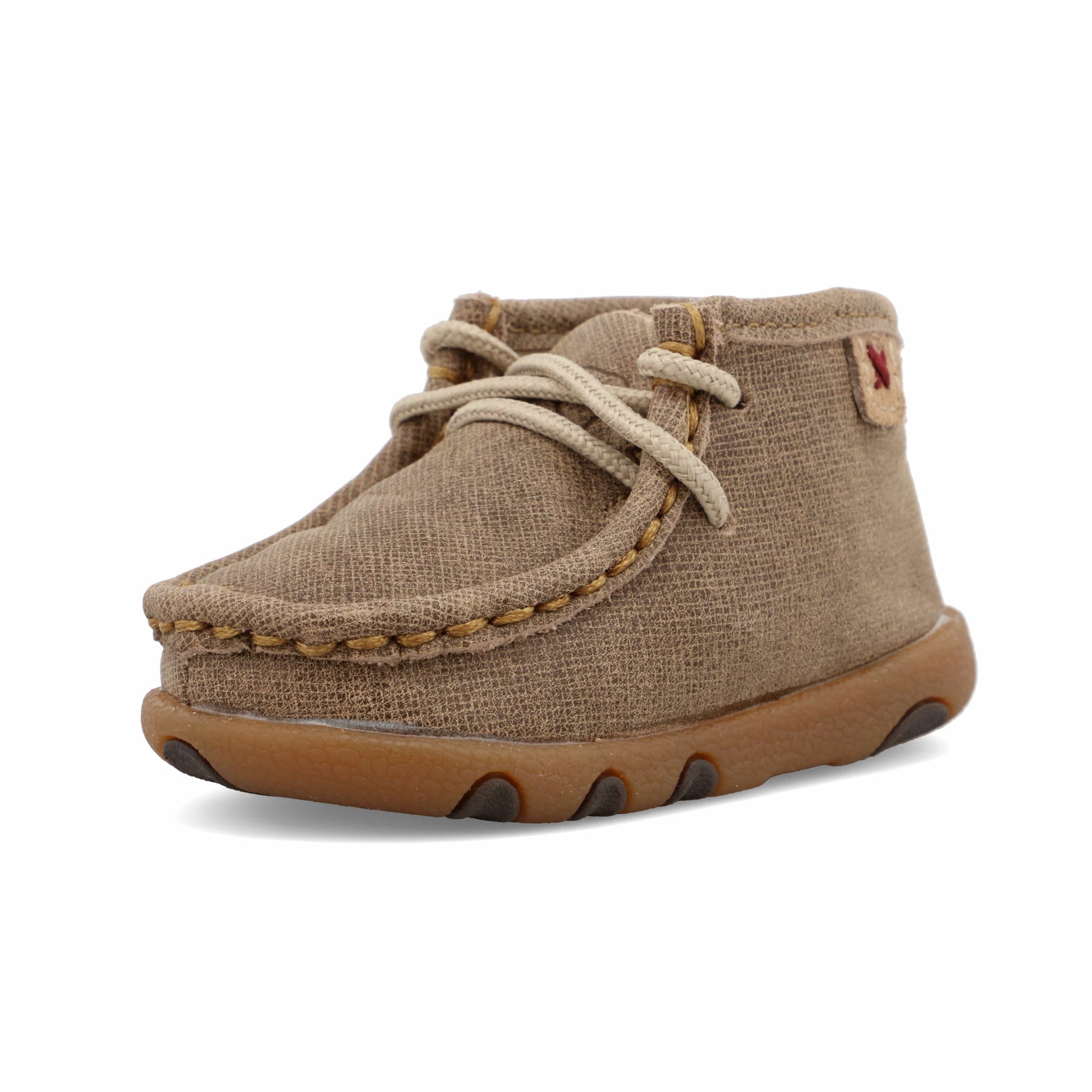 TWISTED X BOOTS Shoes Twisted X Infants Dusty Tan Chukka Driving Moc Shoe ICA0005