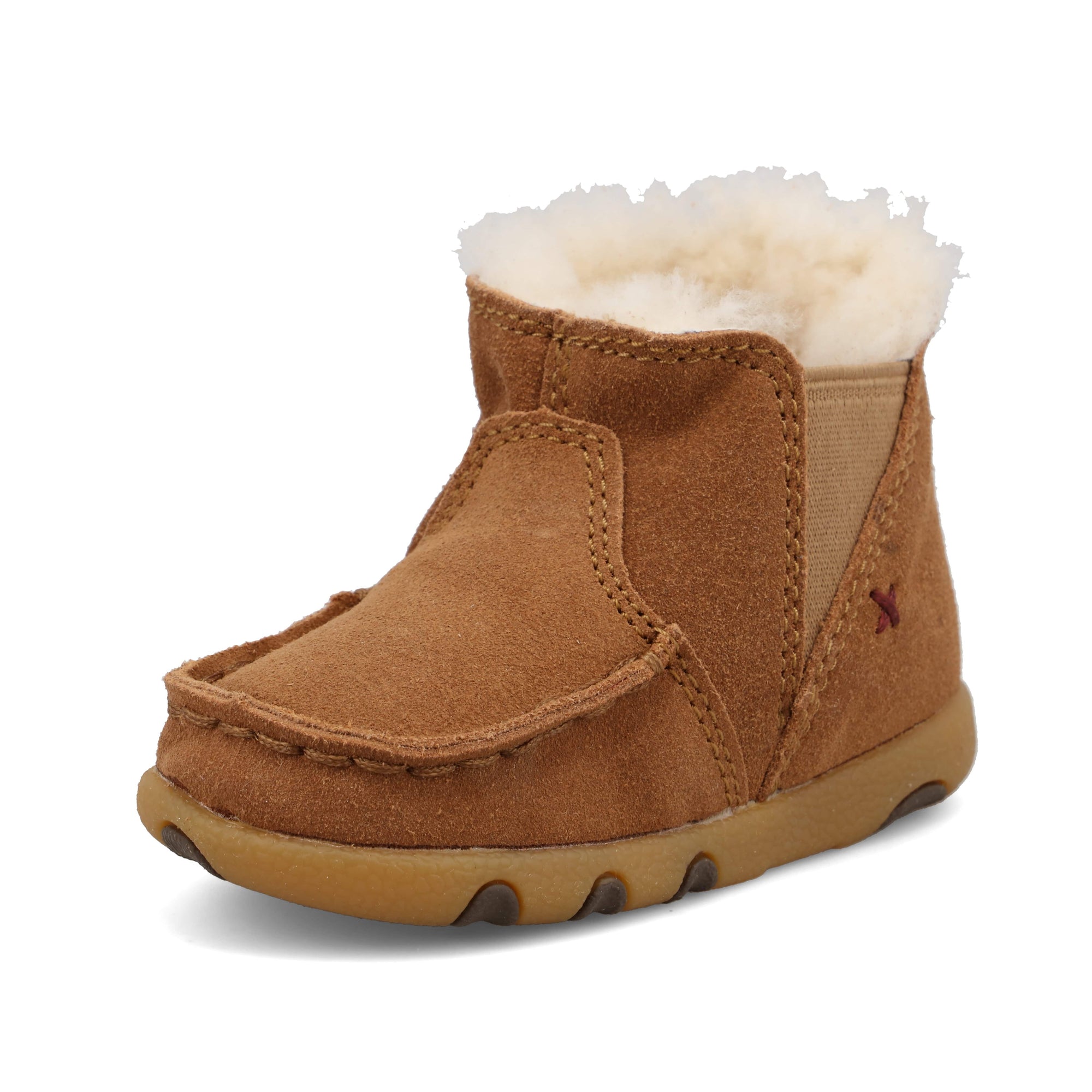 TWISTED X BOOTS Shoes Twisted X Infants Tan Chukka Driving Moc Shoe ICA0021