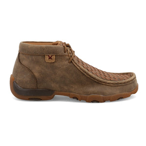 TWISTED X BOOTS Shoes Twisted X Kids Bomber& Tan Chukka Driving Moc Shoe YDM0030