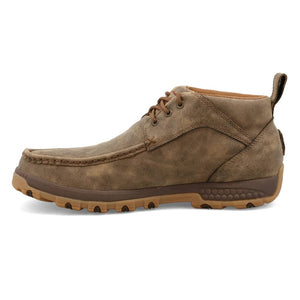 TWISTED X BOOTS Shoes Twisted X Men's Bomber Chukka Driving Moc Shoe MXC0001