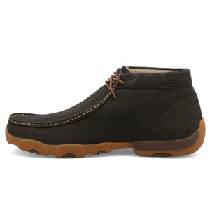 TWISTED X BOOTS Shoes Twisted X Men's Charcoal Chukka Driving Moc Shoe MDM0080