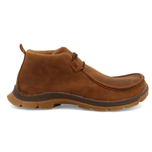 TWISTED X BOOTS Shoes Twisted X Men's Oiled Saddle Chukka Oblique Toe Shoe MFS0003