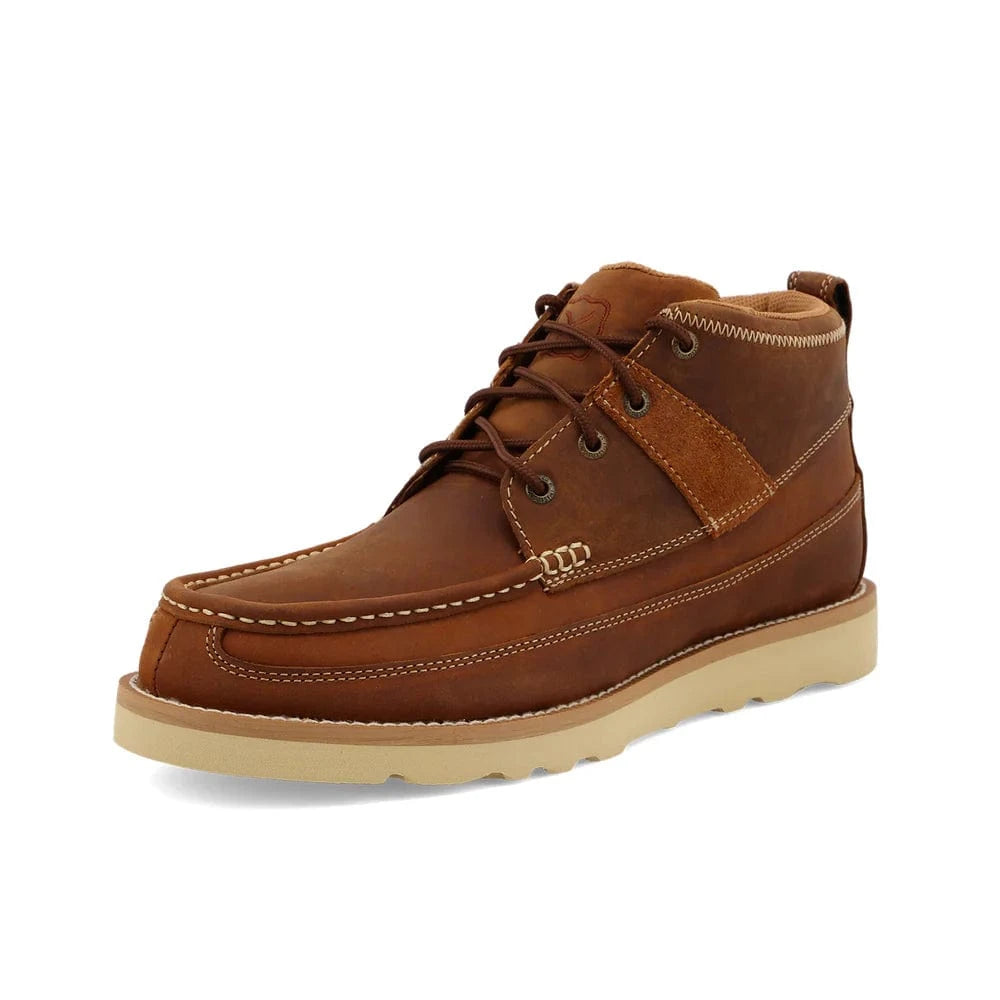 TWISTED X BOOTS Shoes Twisted X Men's Oiled Saddle Wedge Sole Work Boot MCA0007