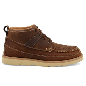 TWISTED X BOOTS Shoes Twisted X Men's Woven Saddle & Oiled Saddle Wedge Sole Boot MCA0032