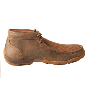 TWISTED X BOOTS Shoes Twisted X Women's Bomber & Tan Chukka Driving Moc Shoe WDM0034