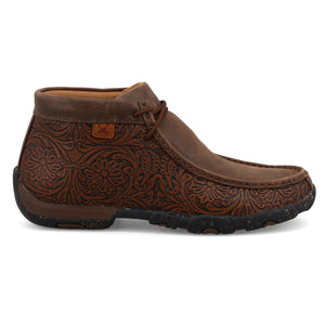 TWISTED X BOOTS Shoes Twisted X Women's Brown Chukka Driving Moc Shoe WDM0156