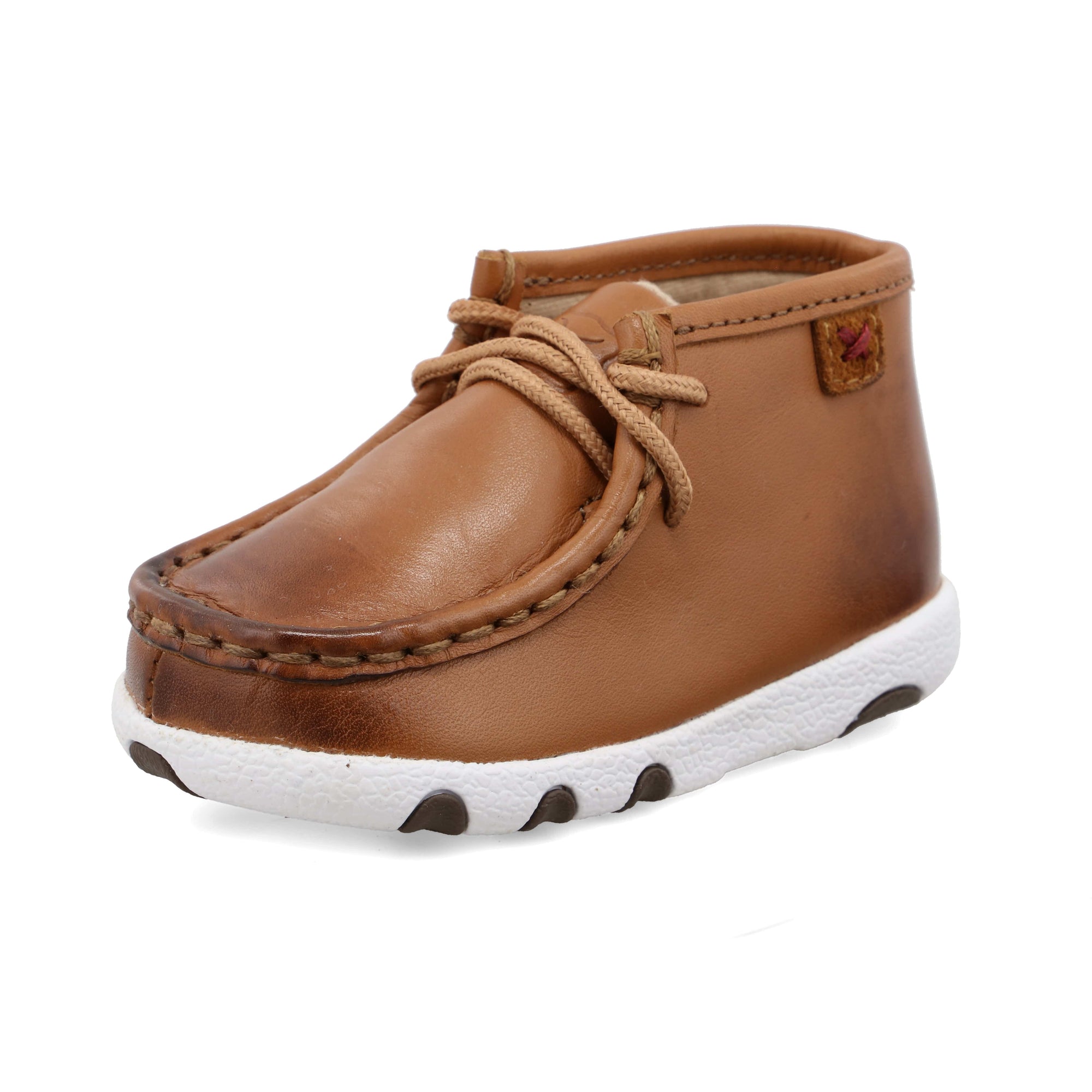 Twisted X Shoes Twisted X Infants Tan Chukka Driving Moc ICA0024