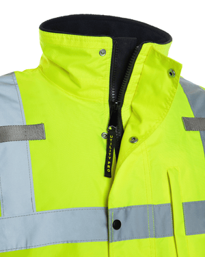 Utility Pro Wear Jacket UHV1004 HiVis Contractor Jacket - Yellow