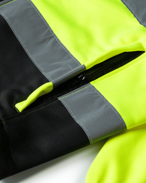 Utility Pro Wear Jacket UHV427 HiVis Full Zip Soft Shell Jacket