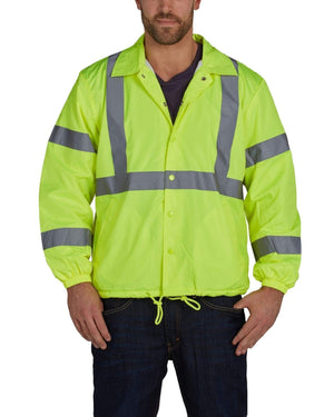 Utility Pro Wear Jacket UHV600 HiVis Windbreaker with Teflon Fabric Protector