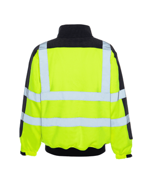 Utility Pro Wear Men's Outerwear UHV828 HiVis Sport Soft Shell Jacket with WARM UP Lining