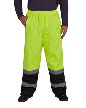 Utility Pro Wear Men's Rainwear UHV452P HiVis Pro Grade Rain Pants