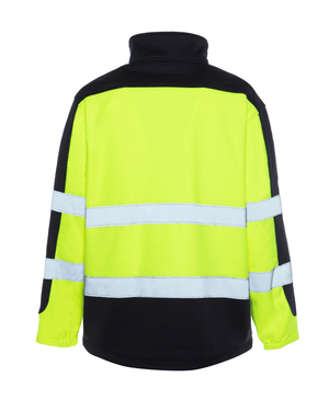 Utility Pro Wear Men's Sweatshirt UHV427 HiVis Full Zip Soft Shell Jacket