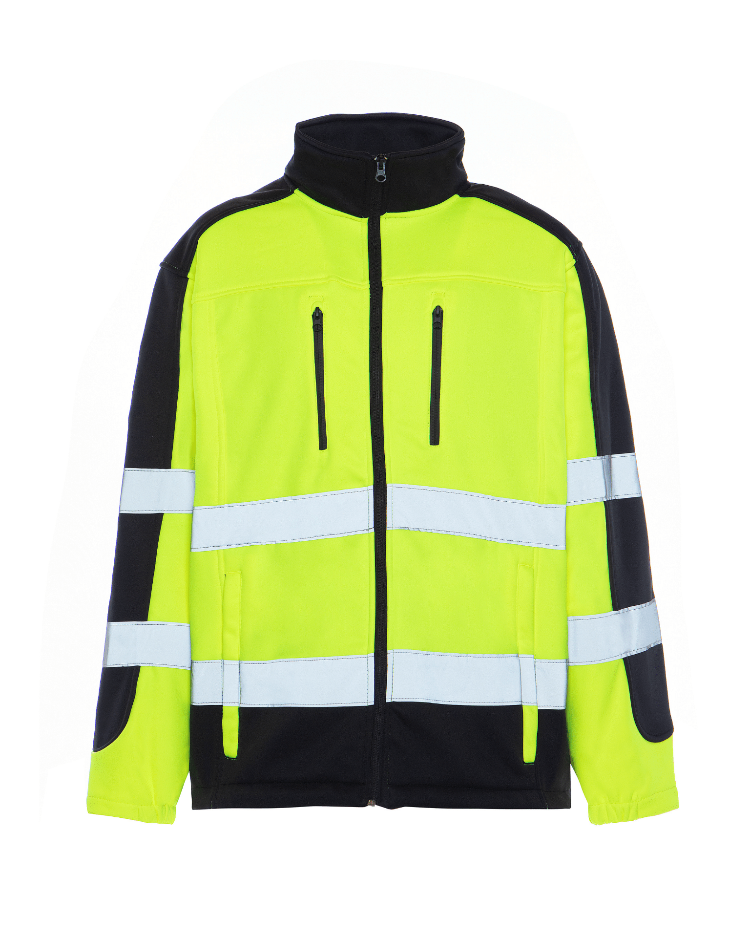 Utility Pro Wear Men's Sweatshirt Yellow / Soft Shell / M UHV427 HiVis Full Zip Soft Shell Jacket