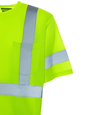 Utility Pro Wear Shirts UHV305 Hi-Visibility ANSI 3 Tee