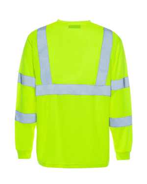 Utility Pro Wear Shirts UHV403 HiVis Long Sleeve Tek Tee