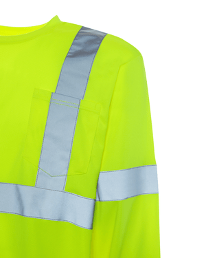 Utility Pro Wear Shirts UHV403 HiVis Long Sleeve Tek Tee