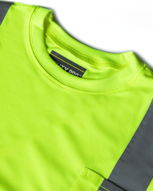 Utility Pro Wear Shirts UHV403 HiVis Long Sleeve Tek Tee