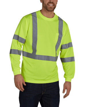 Utility Pro Wear Shirts UHV403 HiVis Long Sleeve Tek Tee