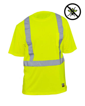 Utility Pro Wear Shirts UHV868 HiVis Short Sleeve Tee - Protected with PERIMETER™ Insect Guard