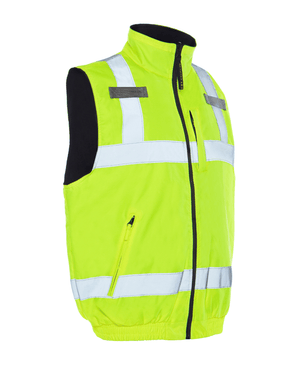 Utility Pro Wear Vest UHV1001 HiVis Full Zip Reversible Insulated Vest