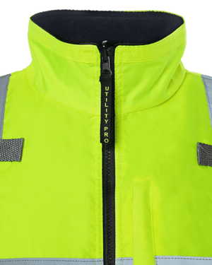 Utility Pro Wear Vest UHV1001 HiVis Full Zip Reversible Insulated Vest