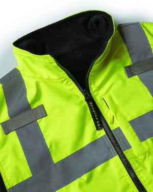 Utility Pro Wear Vest UHV1001 HiVis Full Zip Reversible Insulated Vest