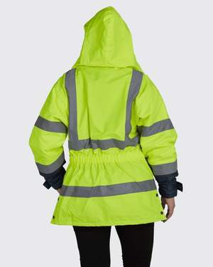 Utility Pro Wear Woman UHV664 HiVis Women's Parka with Teflon Fabric Protector