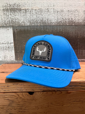 Whitetail Company Hats Whitetail Co. 5 Panel Trucker Blue